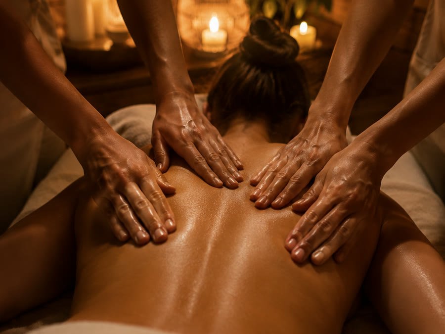 Four-Hand Massage at TerraLux SPA, Chisinau